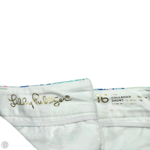 Shorts Designer By Lilly Pulitzer In Multi-colored, Size: 16 Supply - Image 3