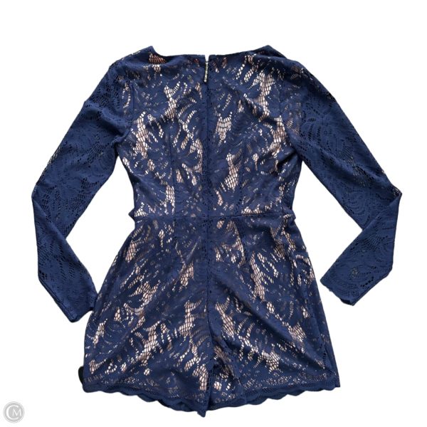 Romper Designer By Lilly Pulitzer In Navy, Size: S on Sale - Image 2
