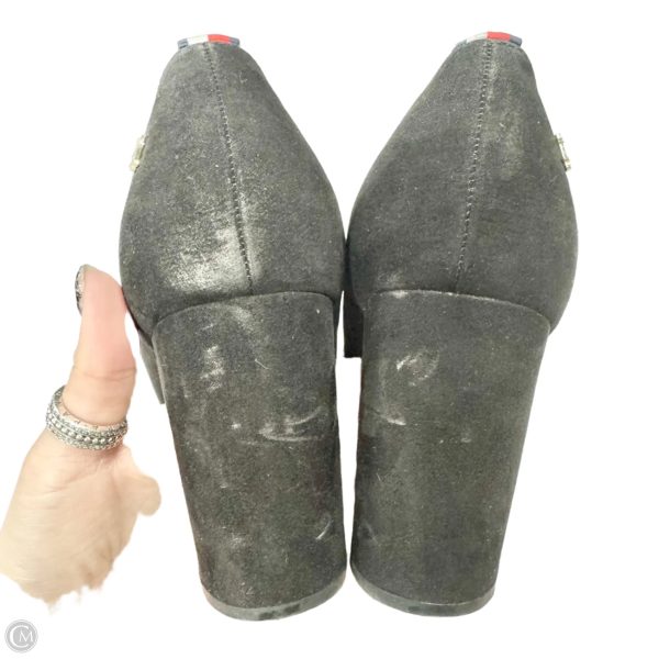 Shoes Heels Block By Tommy Hilfiger In Black, Size: 11 Online Sale - Image 4