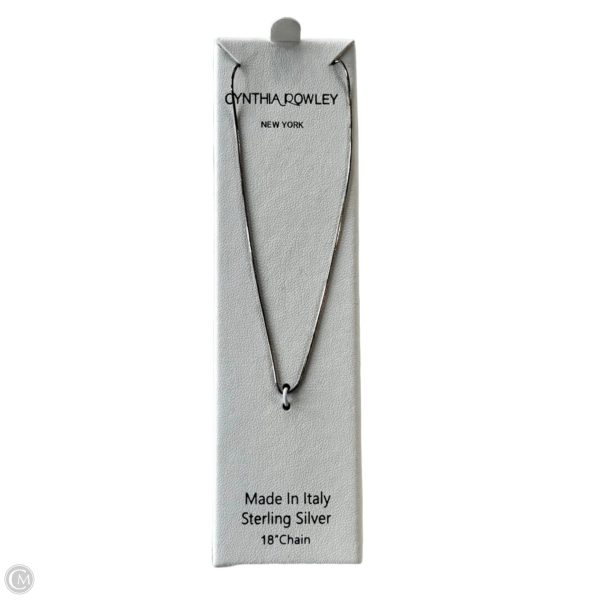 Necklace Sterling Silver By Cynthia Rowley Online Sale - Image 2