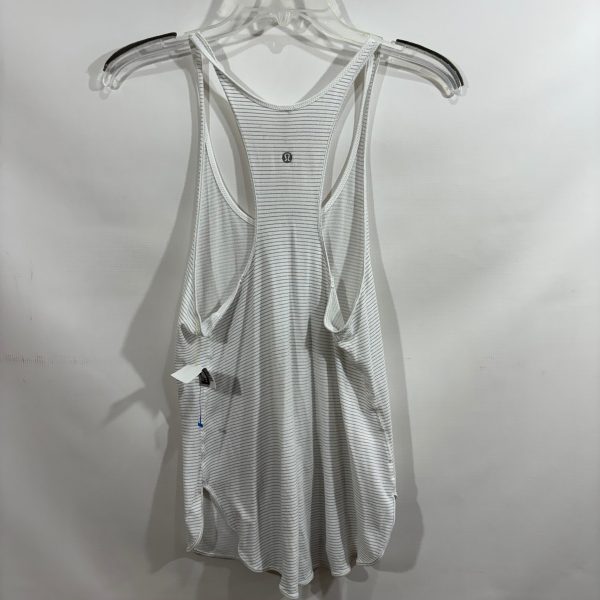 Athletic Tank Top By Lululemon In White, Size: 8 Online now - Image 2