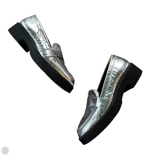 Shoes Flats By Vince Camuto In Silver, Size: 6.5 Online Hot Sale - Image 2