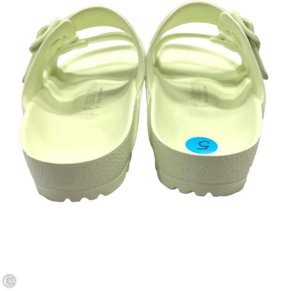 Sandals Flats By Birkenstock In Green, Size: 5 Online now - Image 4