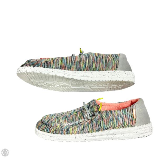 Shoes Flats By Hey Dude In Multi-colored, Size: 9 For Cheap - Image 2