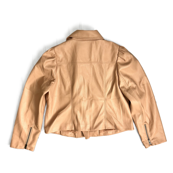 Jacket Faux Leather By Marie and Oliver In Pink, Size: L For Cheap - Image 2